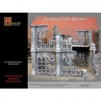 Pegasus Hobbies 4930 Gothic City Ruins 1