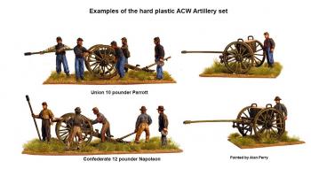 Perry Miniatures ACW90 American Civil War Artillery 1861-1865