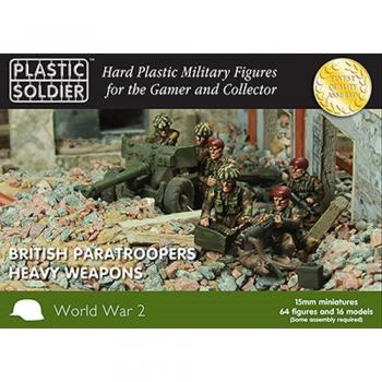 Plastic Soldier WW2015016 British Paratrooper Heavy Weapons