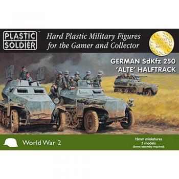 Plastic Soldier WW2V15028 Sd.Kfz. 250 Alte Halftrack x 5