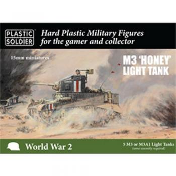 Plastic Soldier WW2V15033 Stuart I Honey and M3 tank