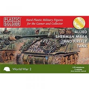 Plastic Soldier Company WW2V20015 Sherman M4A4 / Firefly x 3