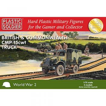 Plastic Soldier WW2V20024 British CMP 15cwt Truck