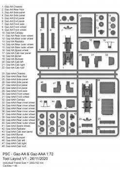 Plastic Soldier WW2V20036 Russian GAZ Trucks x 6