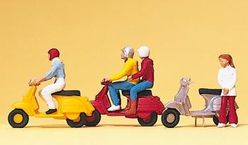 Preiser 10128 Vespa Riders