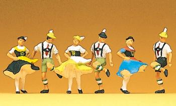 Preiser 10240 Bavarian Folk Dancers