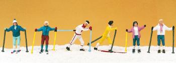 Preiser 10312 Cross Country Skiers