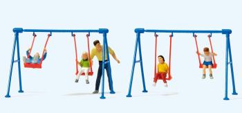 Preiser 10630 Children on Swings