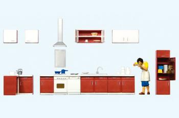 Preiser 10646 Kitchen Furniture