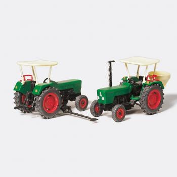 Preiser 17920 Deutz D 6206 Tractor x 2
