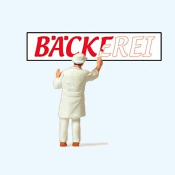 Preiser 28082 Sign Writer