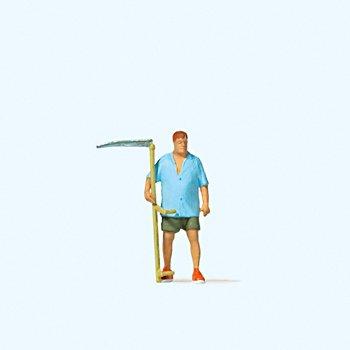 Preiser 28217 Farmer with Scythe