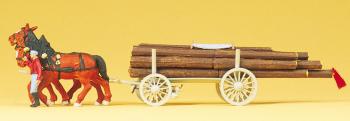 Preiser 30465 Log Wagon