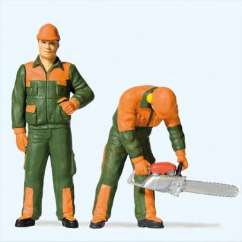 Preiser 44912 Modern Lumberjacks