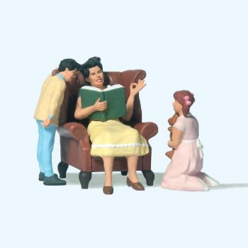 Preiser 44937 Reading Aloud