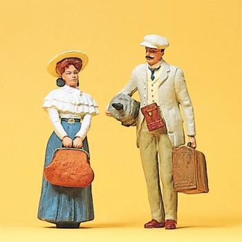 Preiser 45052 Travelling Couple