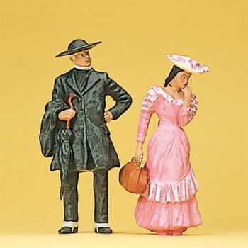 Preiser 45054 Pastor and Girl