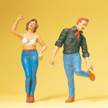 Preiser 45127 Couple in Jeans