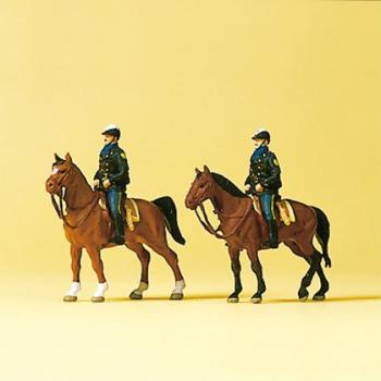 Preiser 79149 Police on Horseback USA