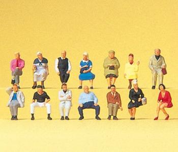 Preiser 79199 Seated Passengers x 14