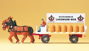 Preiser 79478 Beer Wagon