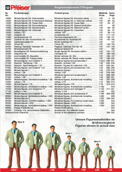 Preiser 93059B Preiser PK 27 Catalogue