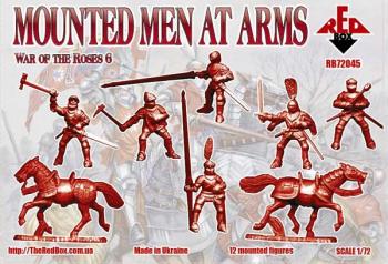 Red Box RB72045 Mounted Men at Arms