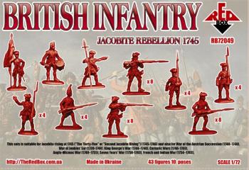 Red Box RB72049 British Infantry
