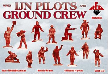 Red Box RB72053 IJN Pilots and Ground Crew x 42