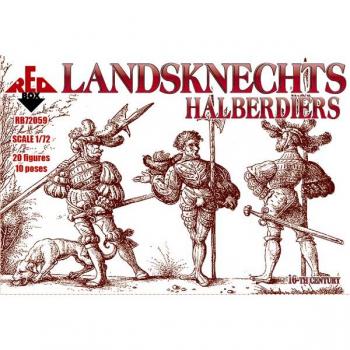 Red Box RB72059 Landsknechts (Halbert)