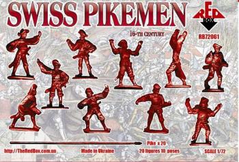 Red Box RB72061 Swiss Pikemen