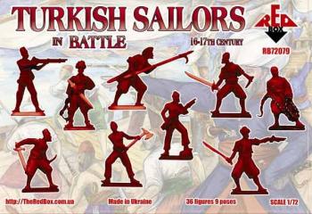 Red Box RB72079 Turkish Sailors in Battle