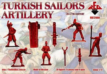 Red Box RB72080 Turkish Sailors Artillery