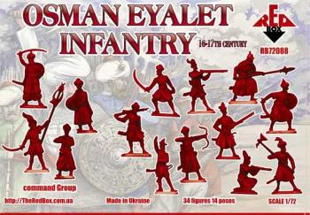 Red Box RB72088 Osman Eyalet Infantry