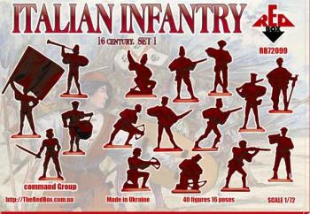 Red Box RB72099 Italian Infantry Set 1