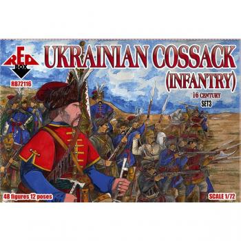 Red Box RB72116 Ukrainian Cossack Infantry x 48 Set 3