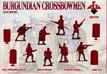 Red Box RB72124 Burgundian Crossbowmen