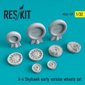 Reskit RS32-0129 A-4 Skyhawk Early Wheels Set