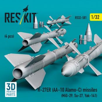 Reskit RS32-0581 R-27ER Missiles