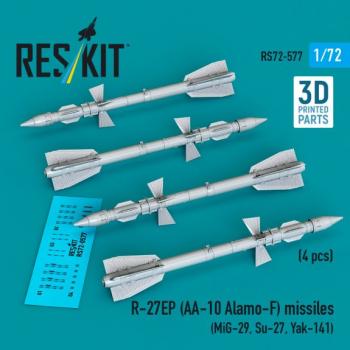 Reskit RS72-0577 R-27EP Missiles