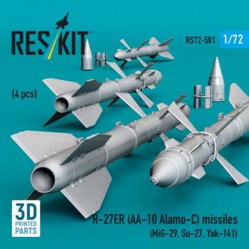 Reskit RS72-0581 R-27ER Missiles