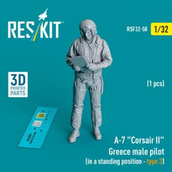 Reskit RSF32-0058 A-7 Corsair II Pilot