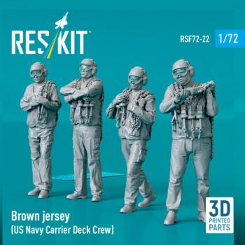 Reskit RSF72-0022 Brown Jersey US Navy