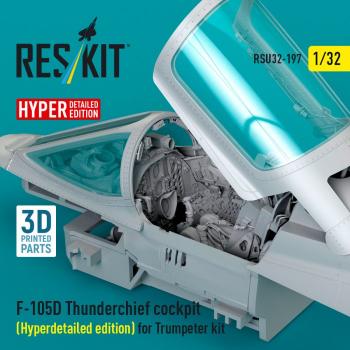 Reskit RSU32-0197 F-105D Thunderchief Cockpit - Hyper