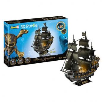  00155 Black Pearl 3D Puzzle LED
