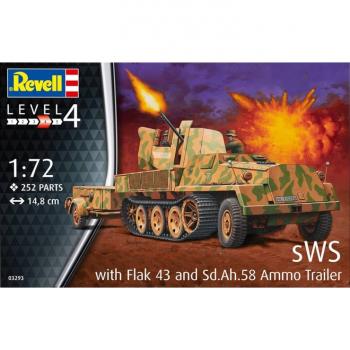 Revell 03293 sWS with Flak 43 and Trailer