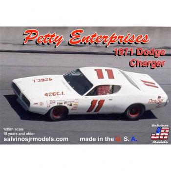 Salvinos JR PEDC1971DA Dodge Charger - Petty Enterprises 1971