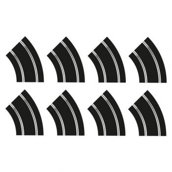 Scalextric C8196 R2 Curve x 8