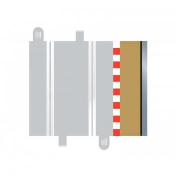 Scalextric C8223 Half Straight Borders 175mm x 4