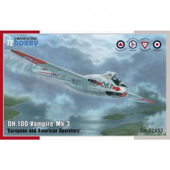 Special Hobby SH72453 DH.100 Vampire Mk.3